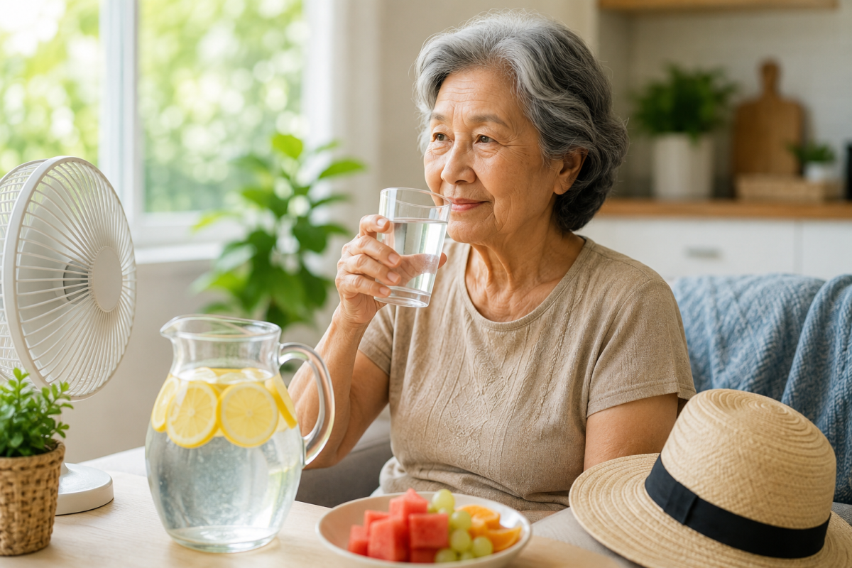 Keeping Seniors Hydrated in Summer What Families and Caregivers Need to Know