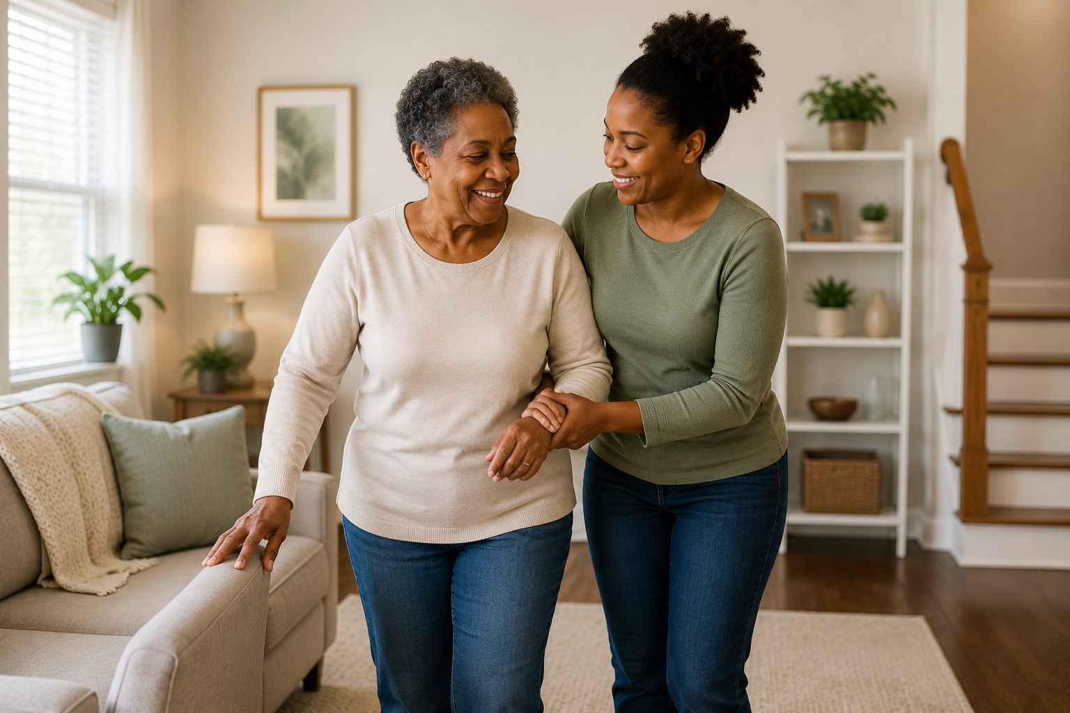 How Caregivers Help Prevent Falls and Injuries at Home